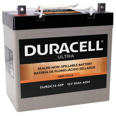 Battery 12V 55Ah Agm (Large)